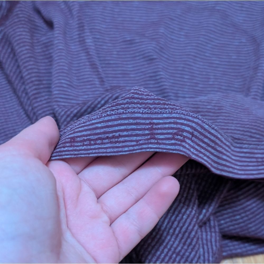 NWOT Lululemon Run Swiftly Tech Long Sleeve Heathered Plum Sz 6 RARE Shirt - Picture 6 of 7